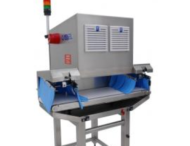 Máy dò tạp chất tia X thực phẩm đóng gói Carton,Nhựa,Nilon,Bao bì